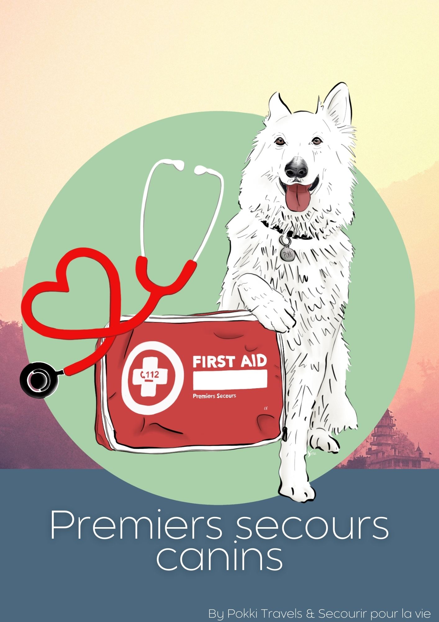 Page de garde du livret de premiers secours canins